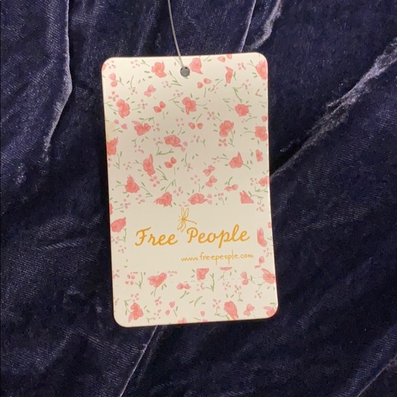 Free People Adelle Velvet Tunic Top. XL, M - Picture 13 of 16